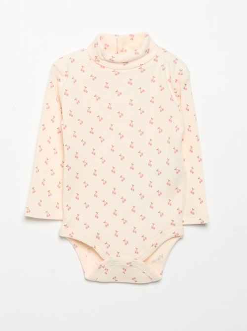 Pack de 3 bodies de gola alta - Kiabi