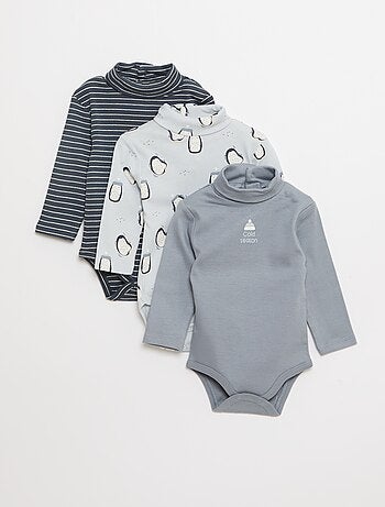 Pack de 3 bodies duráveis