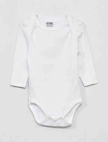 Pack de 3 bodies em jersey