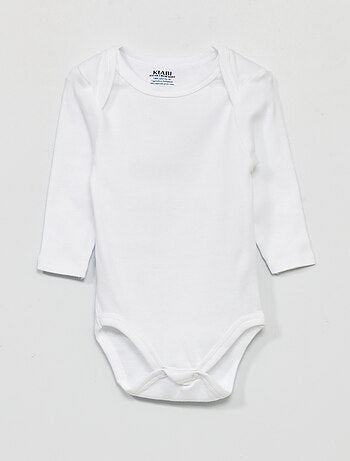Pack de 3 bodies em jersey