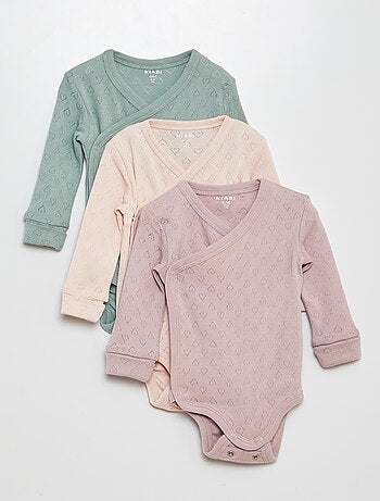 Pack de 3 bodies evolutivos