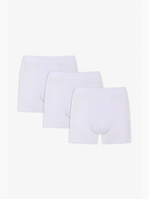 Pack de 3 boxers básicos cintura elástica penti - Kiabi