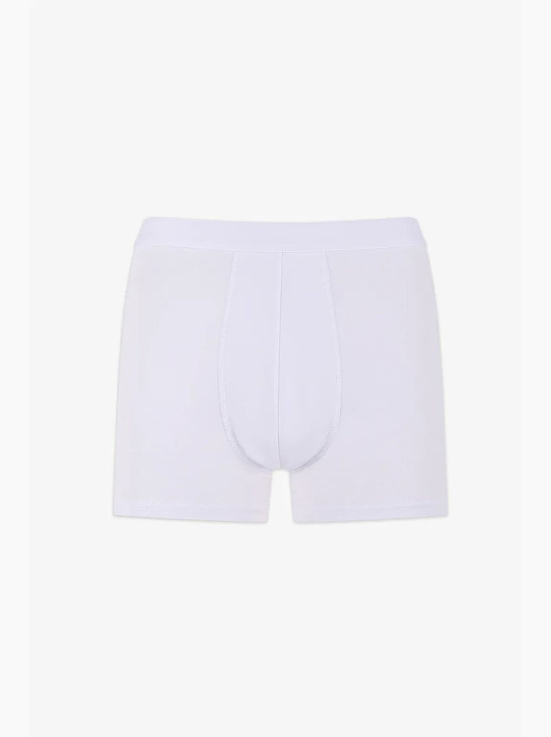 Pack de 3 boxers básicos cintura elástica penti Branco - Kiabi
