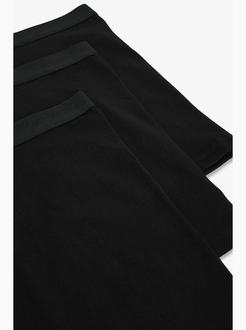 Pack de 3 boxers básicos penti Preto - Kiabi
