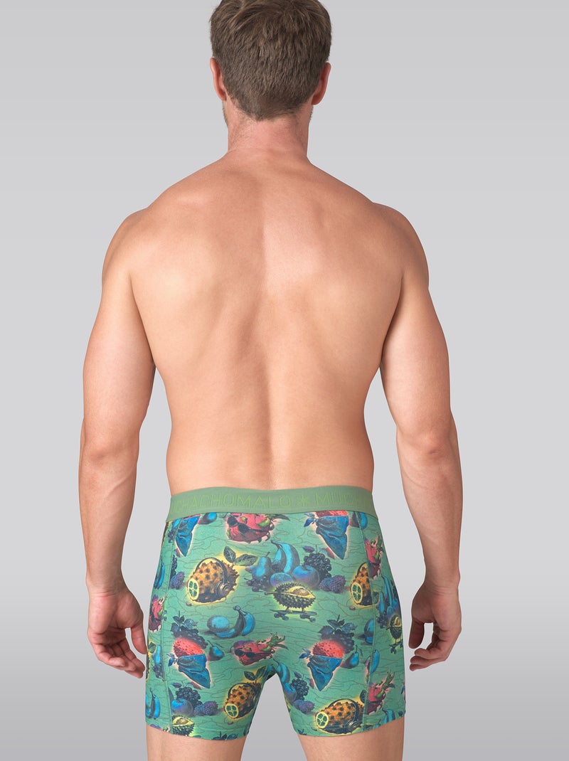Pack de 3 boxers Muchachomalo Azul-Preto Azul - Kiabi