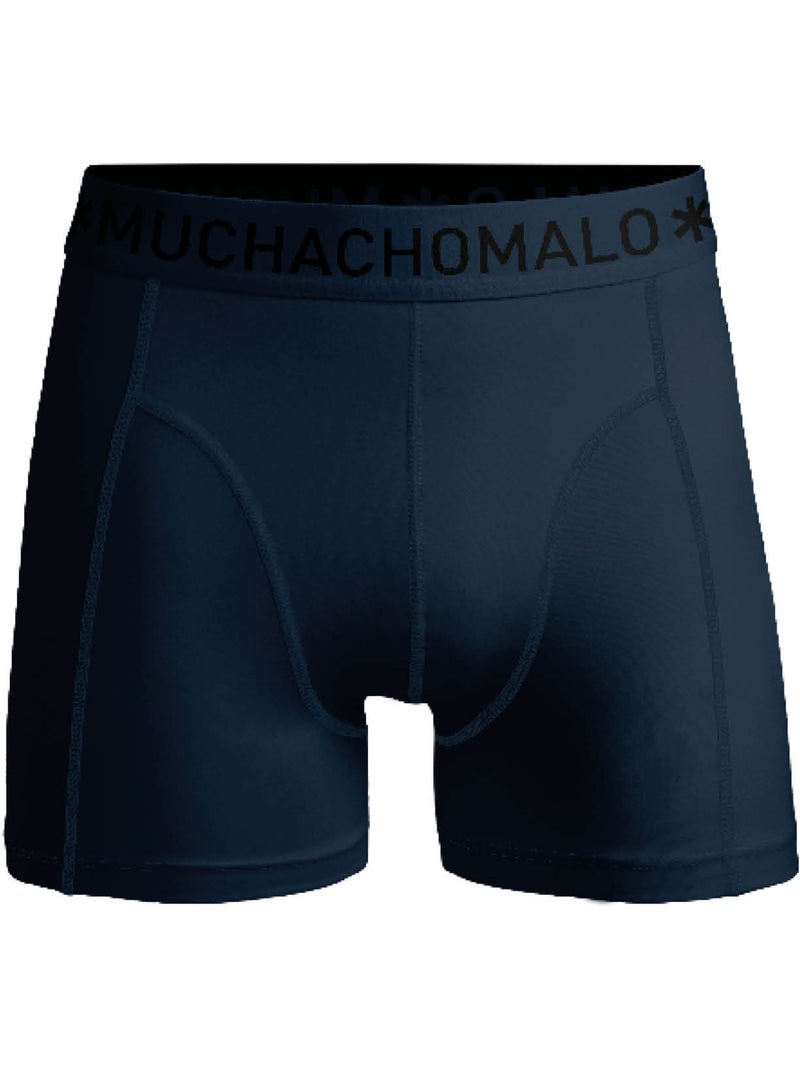 Pack de 3 boxers Muchachomalo Azul-Preto Azul - Kiabi