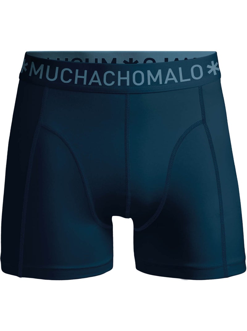 Pack de 3 boxers Muchachomalo Azul-Preto Azul - Kiabi