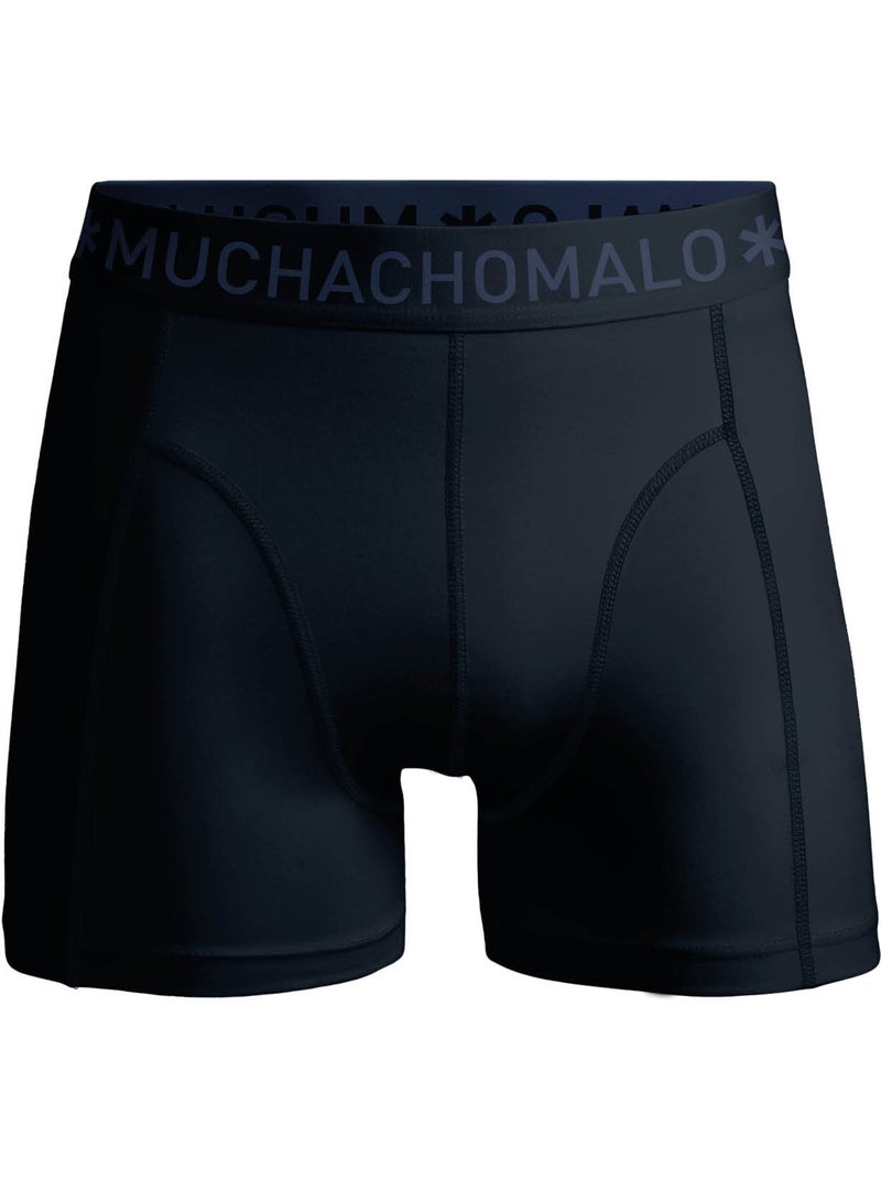 Pack de 3 boxers Muchachomalo Azul-Preto - Kiabi