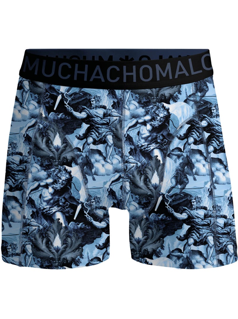 Pack de 3 boxers muchachomalo Azul-Preto - Kiabi