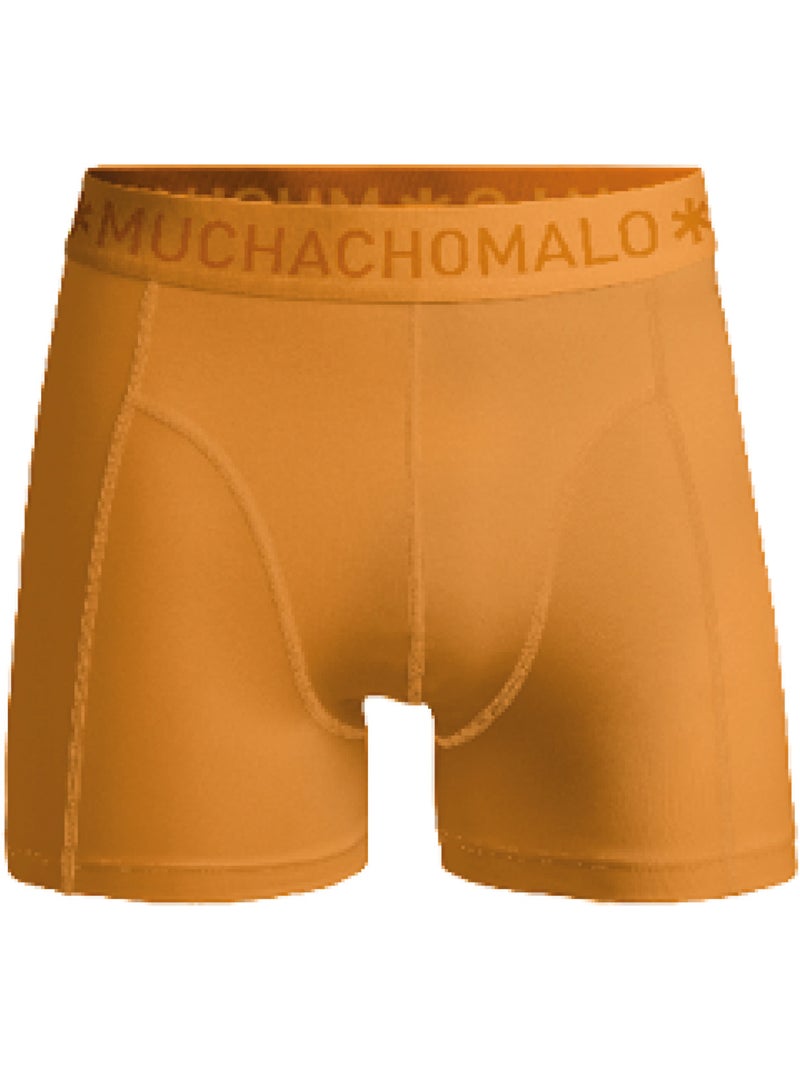 Pack de 3 boxers Muchachomalo Preto Laranja - Kiabi
