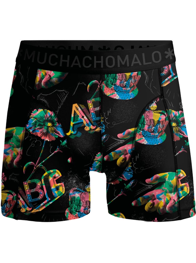 Pack de 3 boxers Muchachomalo Preto Preto - Kiabi