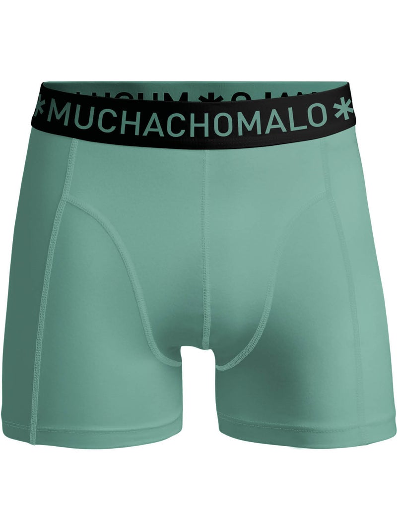 Pack de 3 boxers Muchachomalo Preto Verde Preto - Kiabi