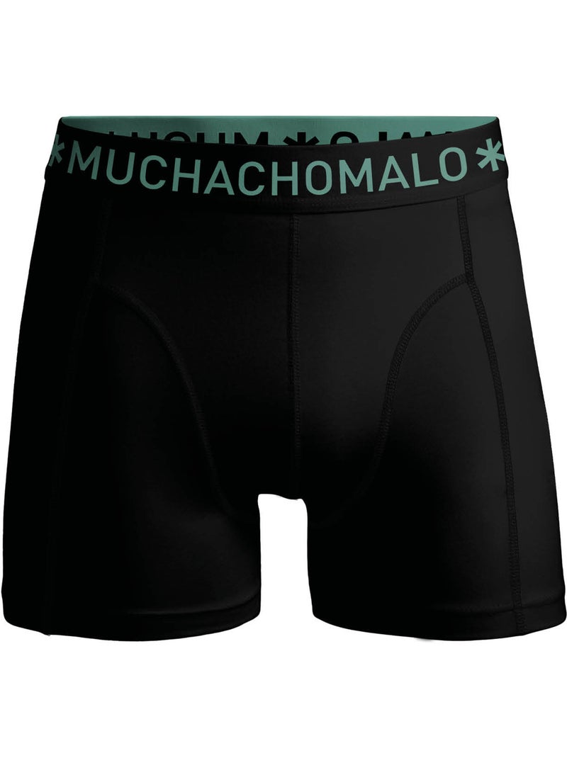 Pack de 3 boxers Muchachomalo Preto Verde Preto - Kiabi