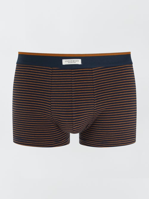 Pack de 3 boxers para homem em malha fantasia - Kiabi