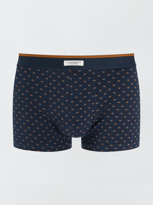 Pack de 3 boxers para homem em malha fantasia - Kiabi