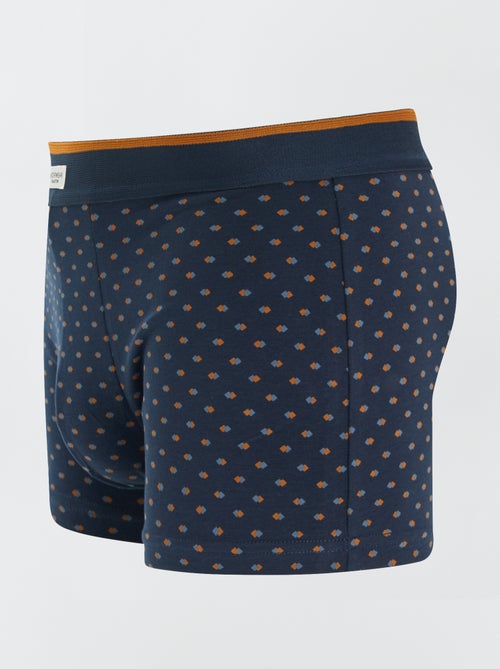 Pack de 3 boxers para homem em malha fantasia - Kiabi