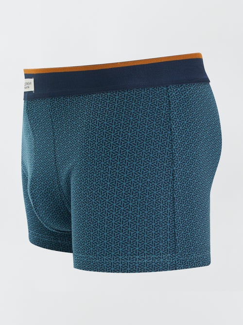Pack de 3 boxers para homem em malha fantasia - Kiabi