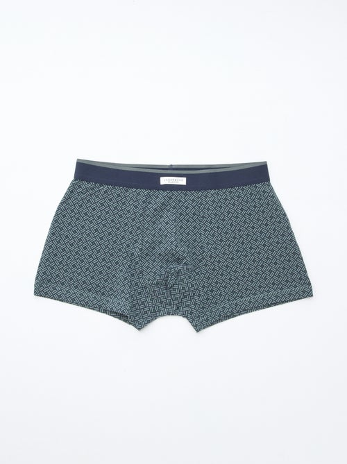 Pack de 3 boxers para homem em malha fantasia - Kiabi