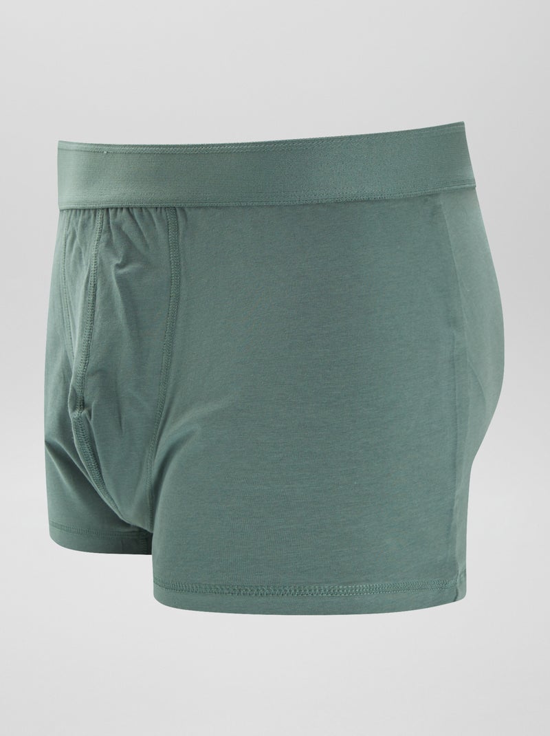 Pack de 3 boxers size+ CAQUI - Kiabi