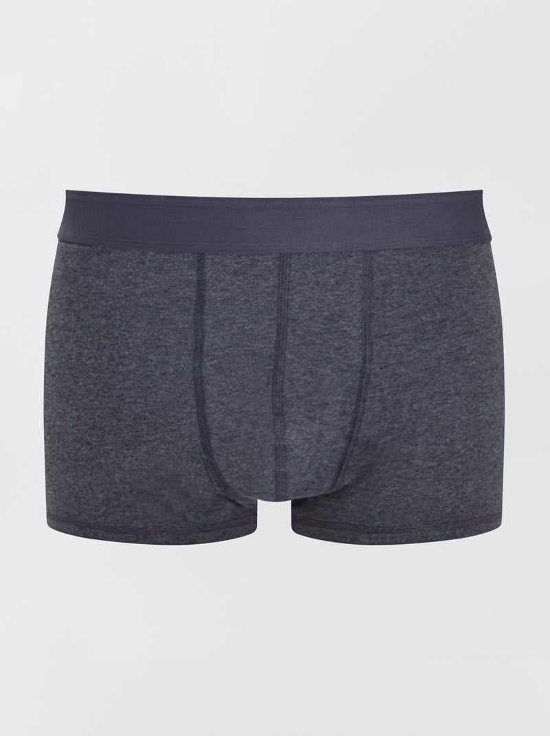 Pack de 3 boxers size+ Cinza Escuro - Kiabi