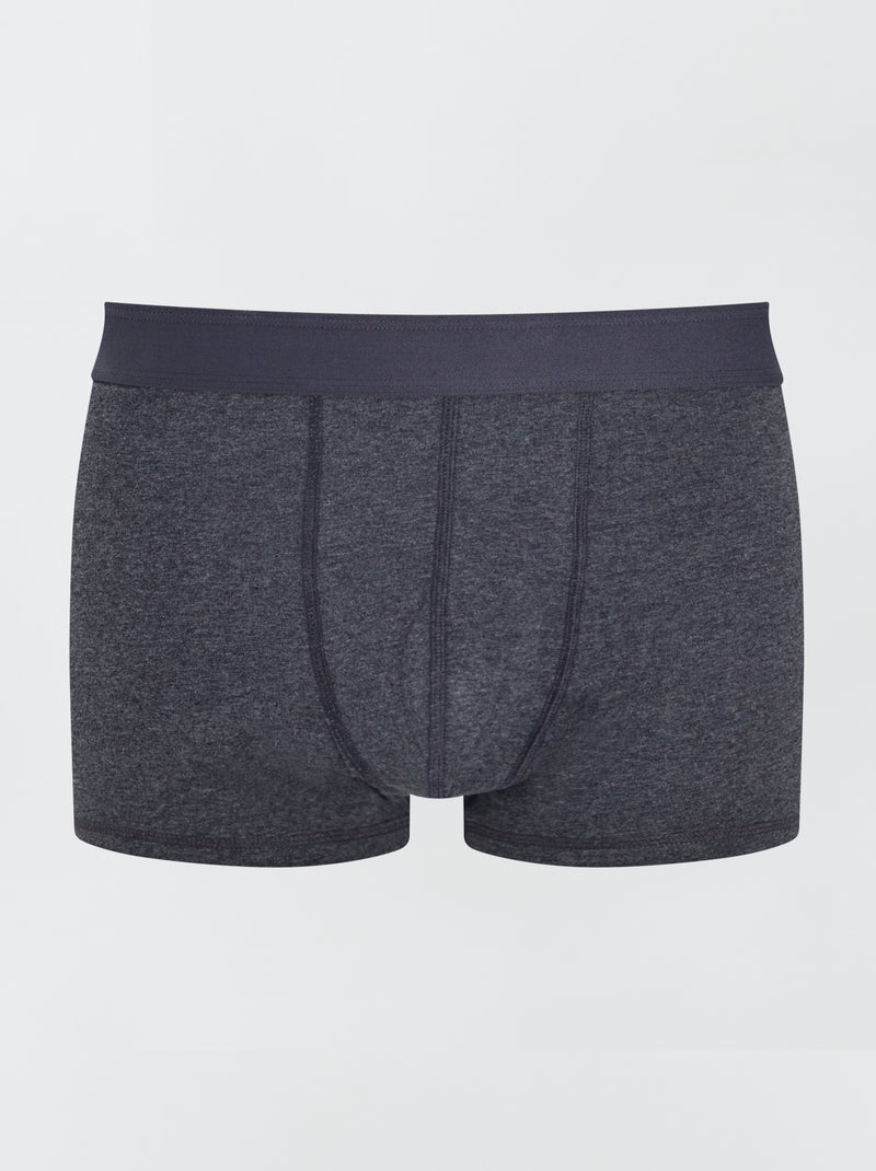 Pack de 3 boxers size+ Cinza Escuro - Kiabi