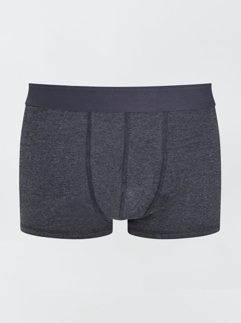 Pack de 3 boxers size+ Cinza Escuro - Kiabi