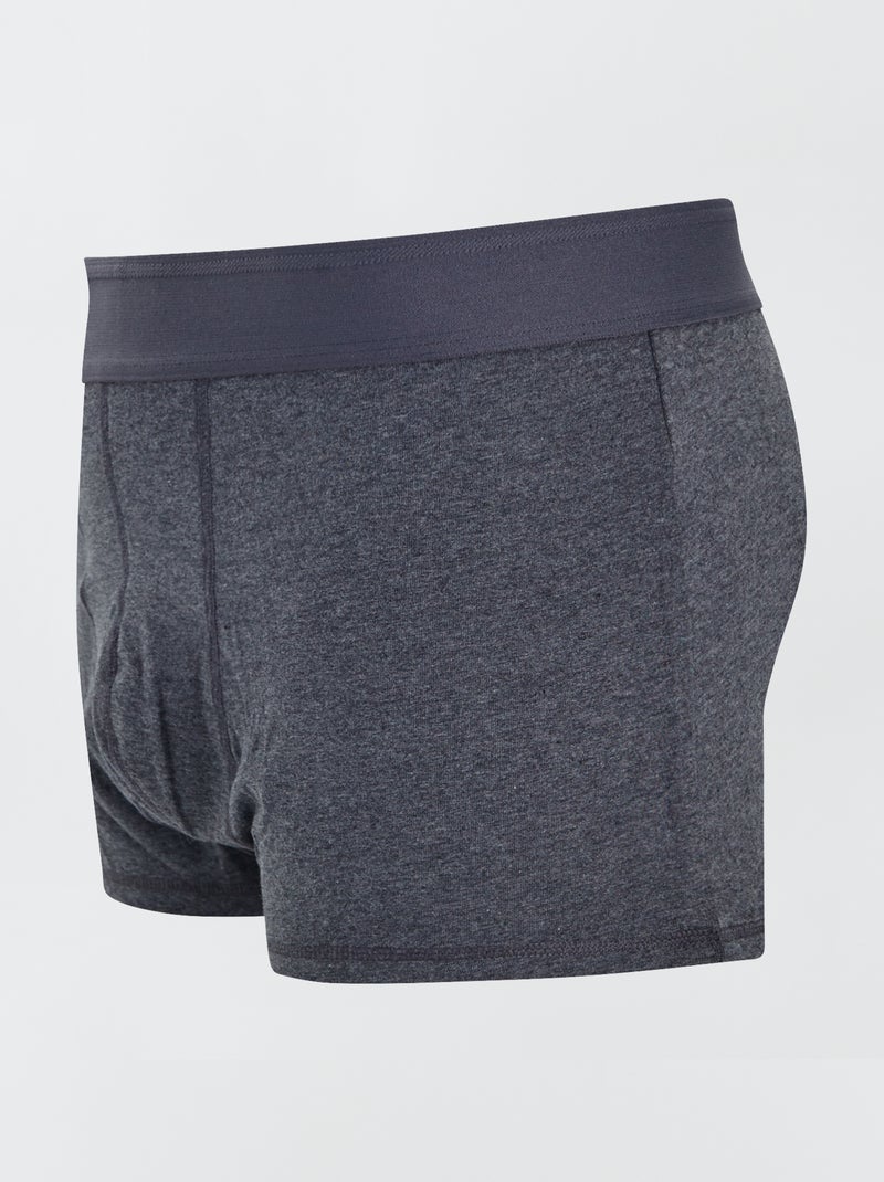 Pack de 3 boxers size+ Cinza Escuro - Kiabi