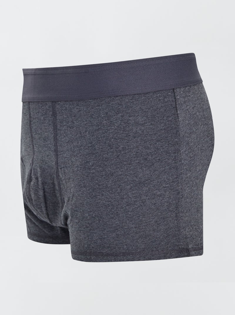 Pack de 3 boxers size+ Cinza Escuro - Kiabi