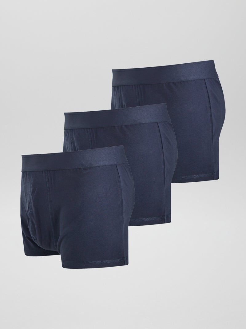 Pack de 3 boxers size+ CINZA - Kiabi