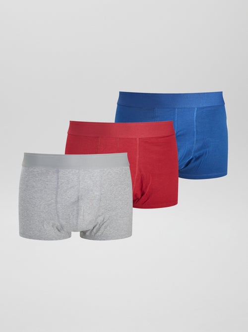 Pack de 3 boxers size+ - Kiabi