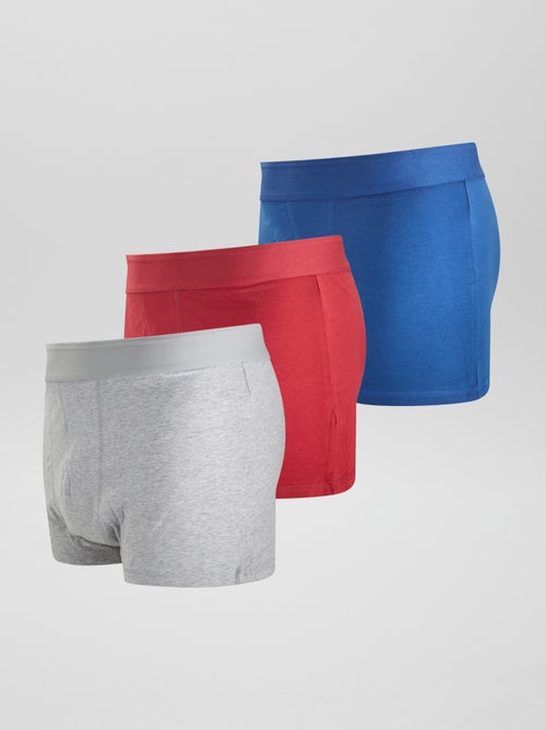 Pack de 3 boxers size+ - Kiabi