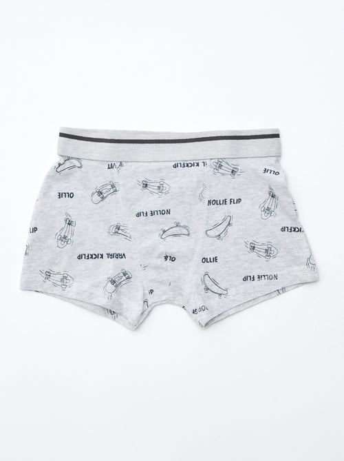 Pack de 3 boxers stretch - Kiabi