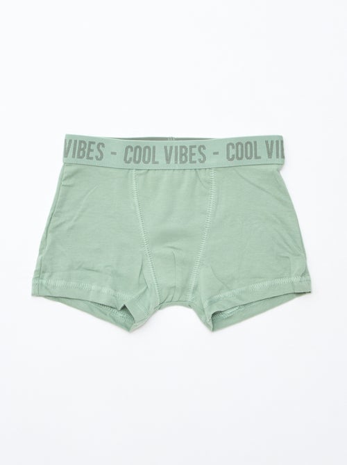 Pack de 3 boxers stretch - Kiabi