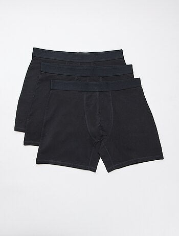 Pack de 3 boxers stretch