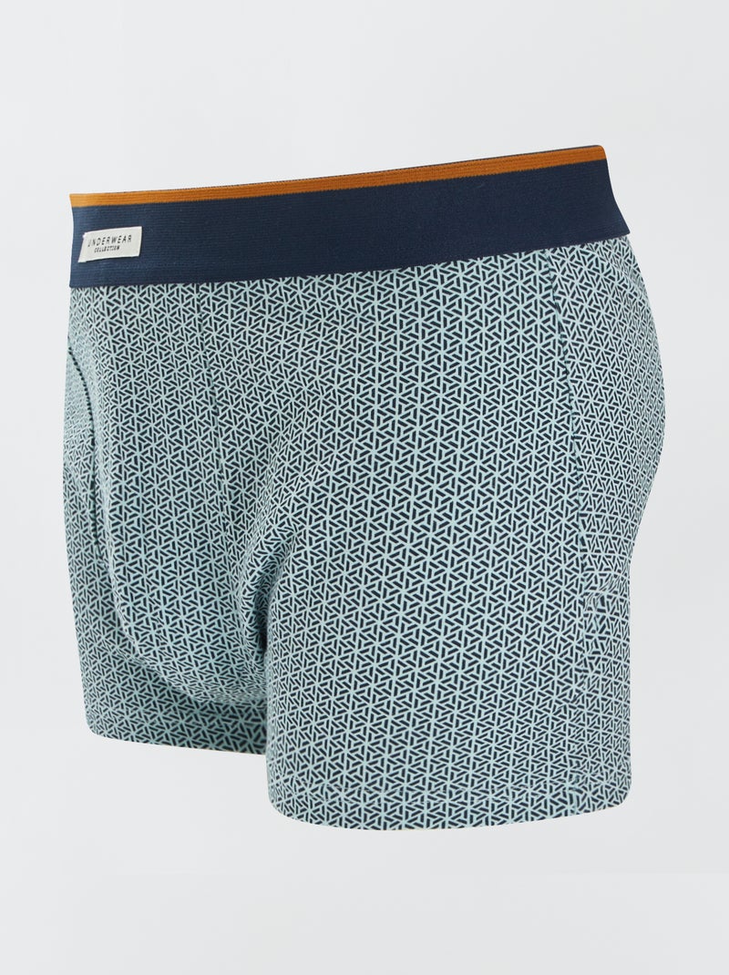 Pack de 3 boxers VERDE - Kiabi