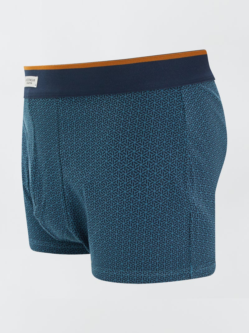 Pack de 3 boxers VERDE - Kiabi