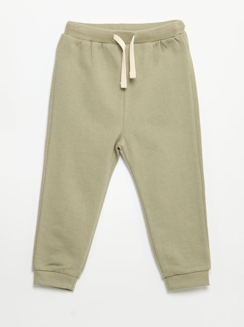 Pack de 3 calças de jogging em French Terry - Kiabi Pack de 3 calças de jogging em French Terry - Kiabi