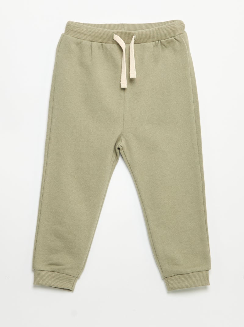 Pack de 3 calças de jogging em French Terry Preto - Kiabi