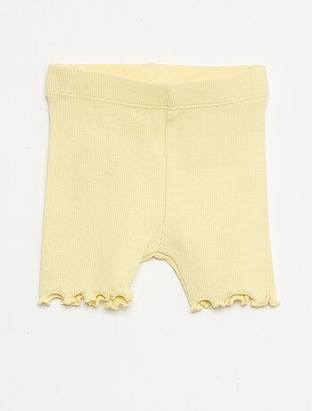 Pack de 3 calções de ciclista canelados