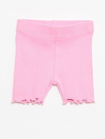 Pack de 3 calções de ciclista canelados