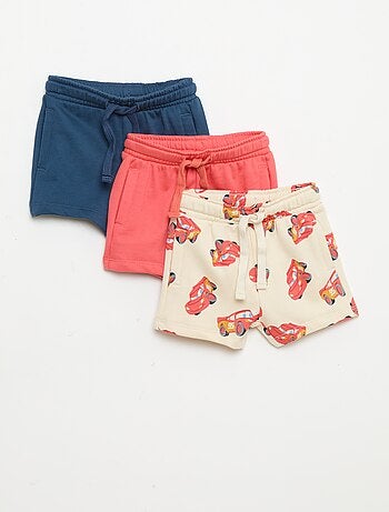 Pack de 3 calções 'Disney' 'Cars'