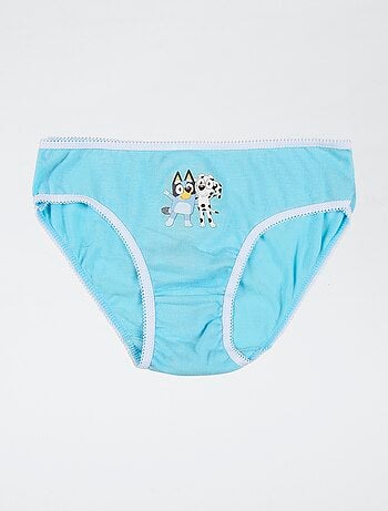 Pack de 3 cuecas 'Bluey' em algodão