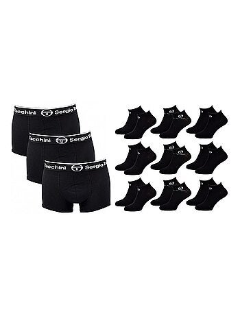 Pack de 3 cuecas boxer homem sergio tacchini