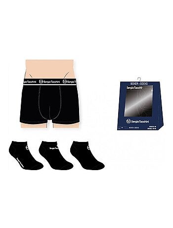 Pack de 3 cuecas boxer homem sergio tacchini