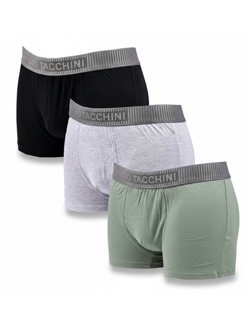 Pack de 3 Cuecas Boxer Homem SERGIO TACCHINI - Kiabi