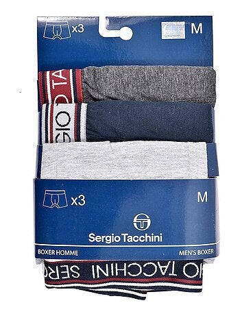 Pack de 3 Cuecas Boxer SERGIO TACCHINI