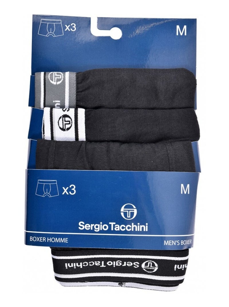 Pack de 3 Cuecas Boxer SERGIO TACCHINI Multicolorido - Kiabi