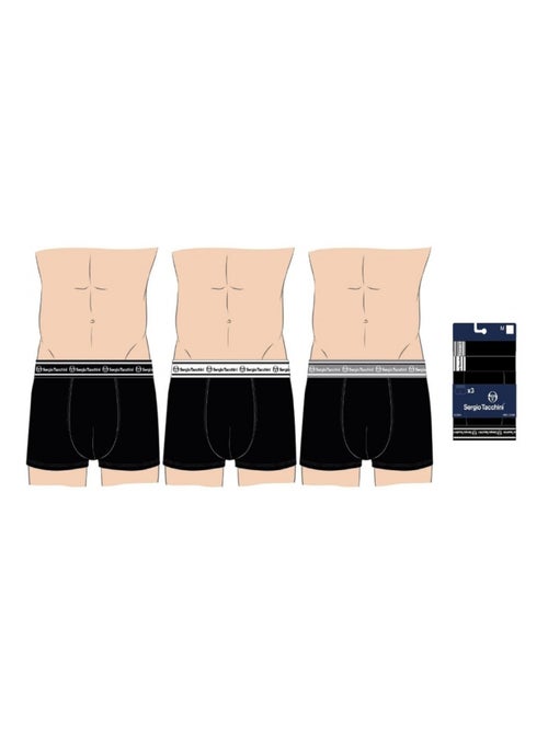 Pack de 3 Cuecas Boxer SERGIO TACCHINI - Kiabi