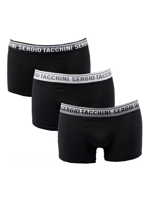 Pack de 3 Cuecas Boxer SERGIO TACCHINI - Kiabi Pack de 3 Cuecas Boxer SERGIO TACCHINI - Kiabi
