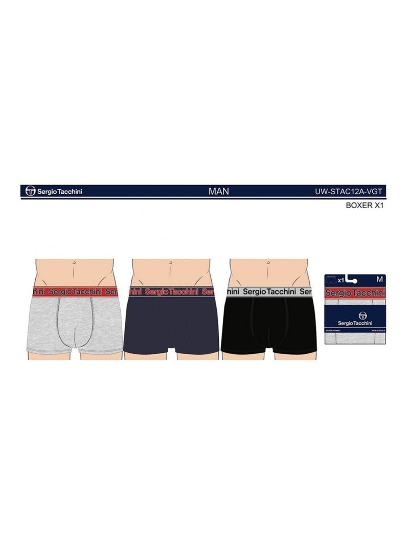 Pack de 3 Cuecas Boxer SERGIO TACCHINI Multicolorido - Kiabi